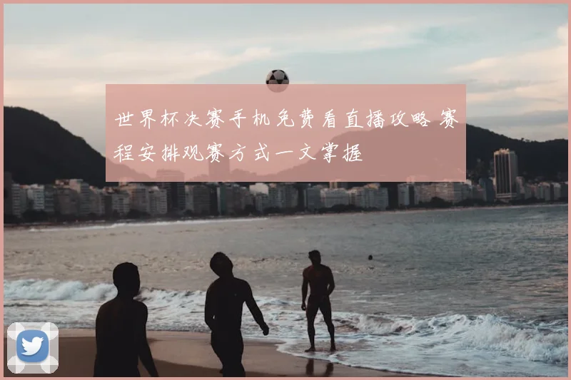 世界杯决赛手机免费看直播攻略 赛程安排观赛方式一文掌握