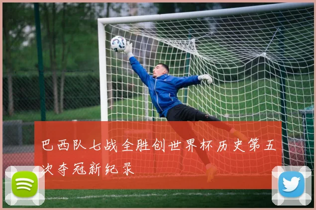巴西队七战全胜创世界杯历史第五次夺冠新纪录