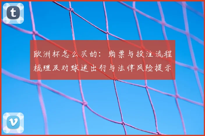 欧洲杯怎么买的：购票与投注流程梳理及对球迷出行与法律风险提示